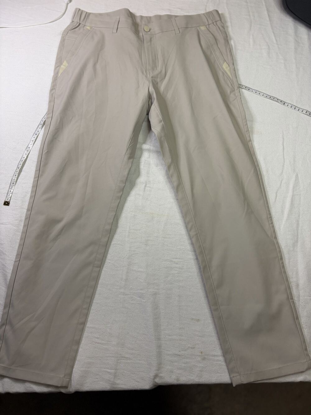 Jack Archer Jetsetter Pants Men 33x28 Stone Performance Stretch Golf Chino